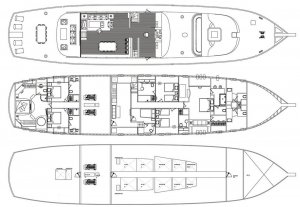 Gulet Mieten Perla Del Mare Charter Türkei