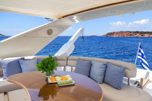 Iris Azimut 74 Yacht Available for Charter