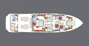 Iris Azimut 74 Yacht Available for Charter