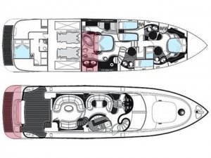 Lüks Kiralık Motor Yat CHILL OUT II Azimut 68 Evolution