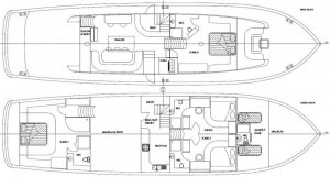 Location de Goélette Esma Sultan 2 Turquie