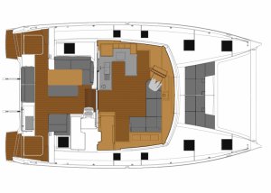 Fountaine Pajot Astrea 42 - 4 + 1 cab. - Osaya - 2020.