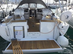 Hanse 455 - 4 cab. - Wind Rose - 2015