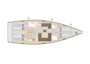 Hanse 458 - 4 cab. - Chloe - 2019