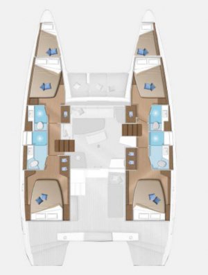 Lagoon 42 - 4 cab. - Soffio - 2021.