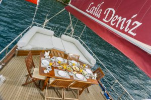 Location de Goélette Laila Deniz Turquie