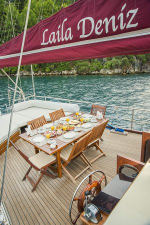 Location de Goélette Laila Deniz Turquie