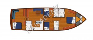 Location de Goélette Laila Deniz Turquie