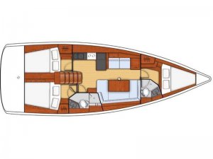 Oceanis 41.1 - 3 cab. - Sail Polaris - 2020