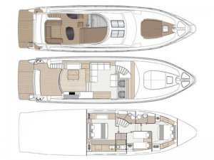 Wave Master Sealine T60 Yacht Available for Charter